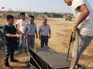 内蒙古黄河干流水权盟市间转让河套灌区沈乌灌域试点工程施工第六标段